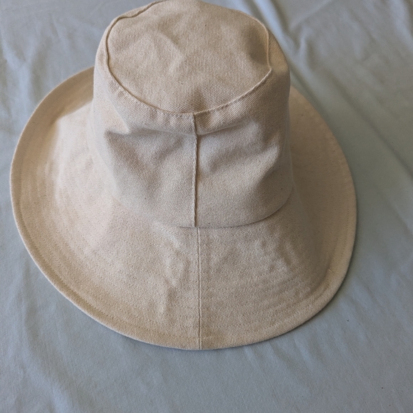 Wyeth Canvas Wide Brim Bucket Sun Hat - Picture 5 of 11